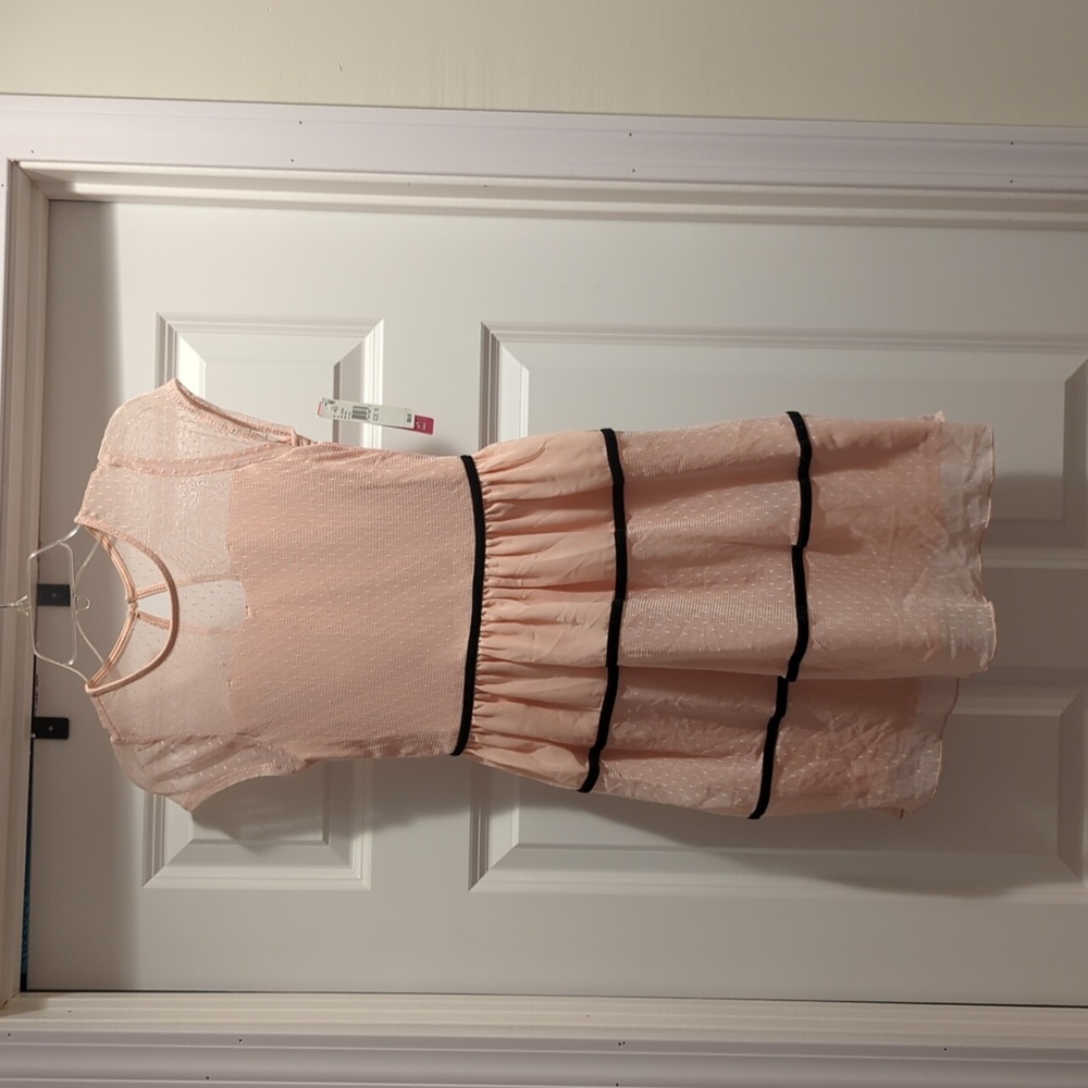 Bcx girl. Cute! Pinky peach colored dress size 10